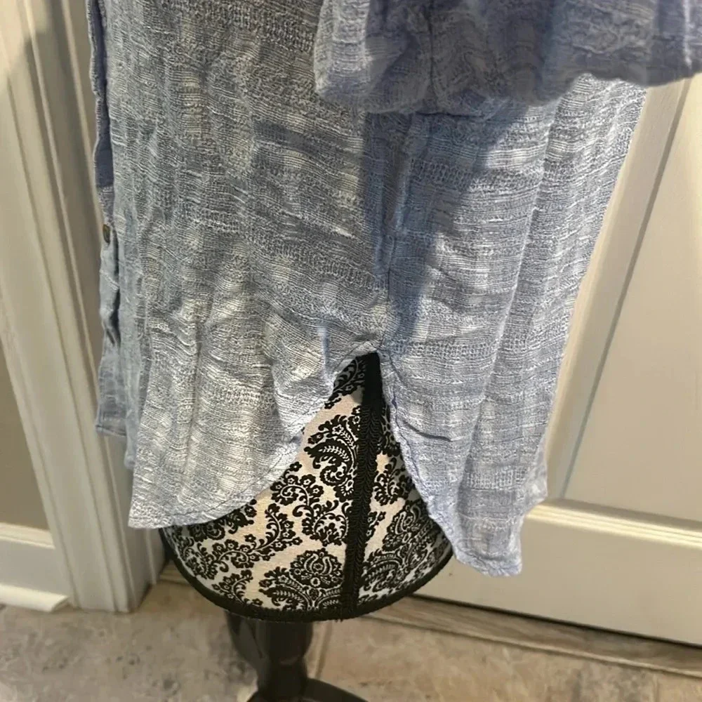 Free People Womens Sz xs/tp Button Down Shirt/top
